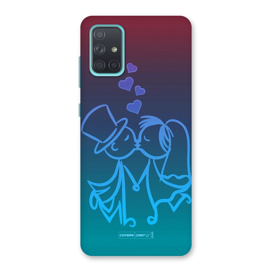 Cute Love Back Case for Galaxy A71