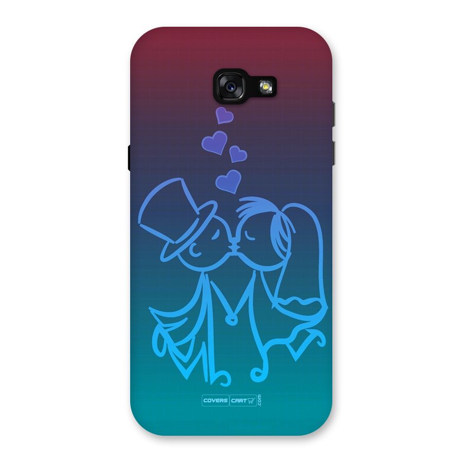 Cute Love Back Case for Galaxy A7 (2017)