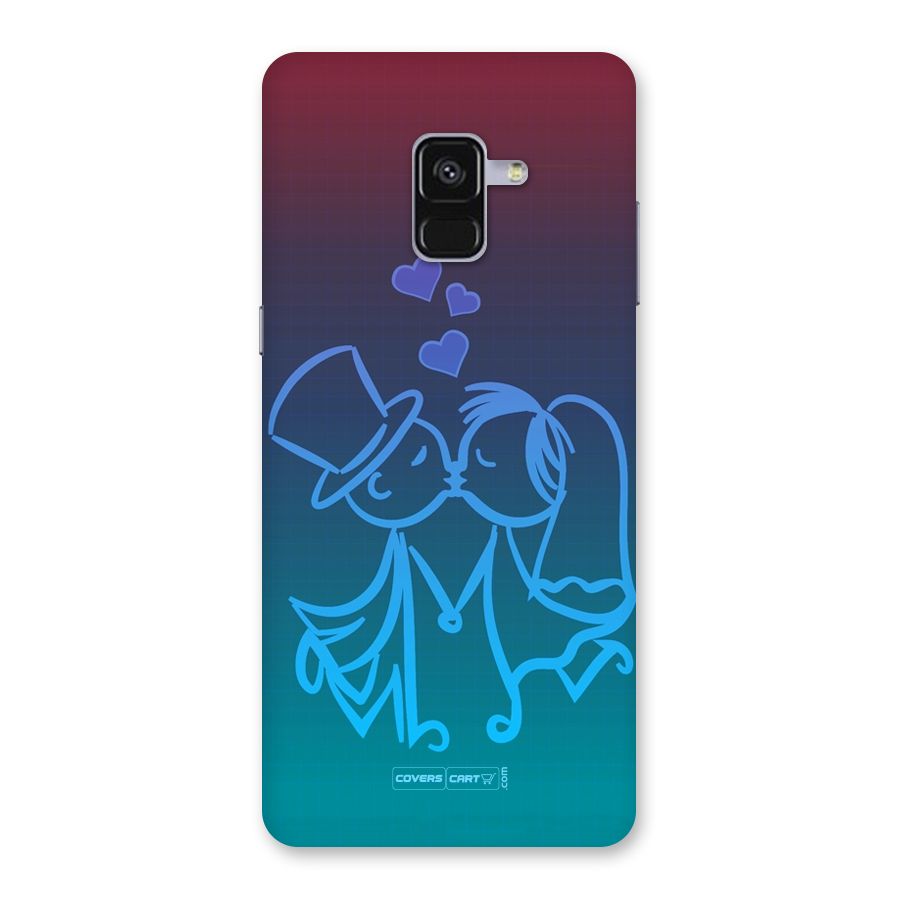 Cute Love Back Case for Galaxy A8 Plus