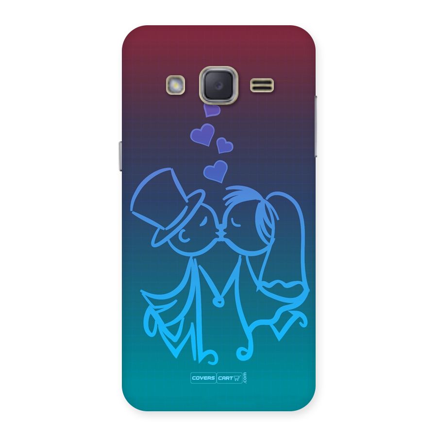 Cute Love Back Case for Galaxy J2