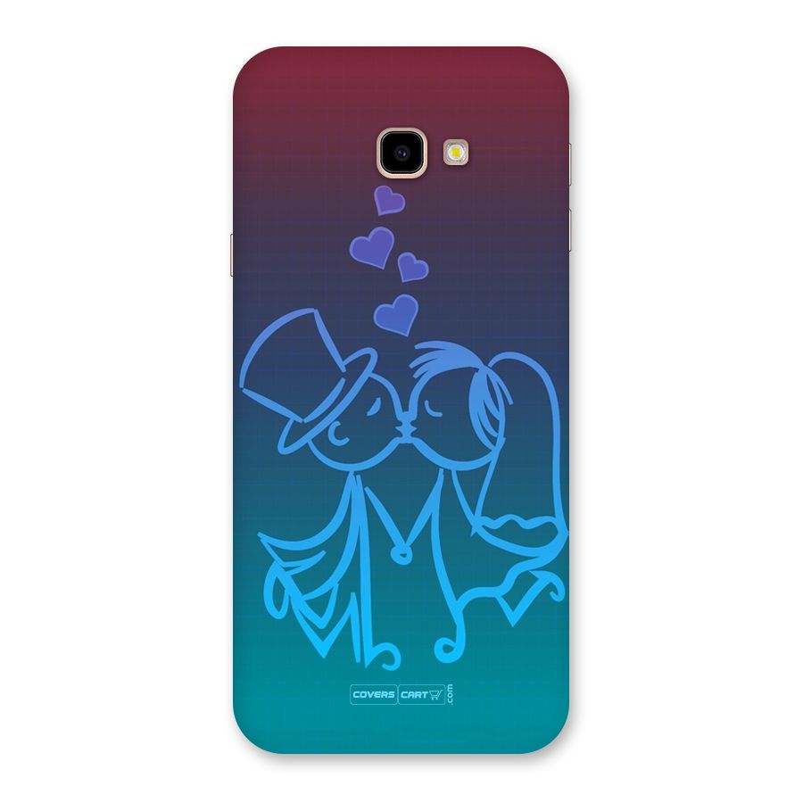 Cute Love Back Case for Galaxy J4 Plus