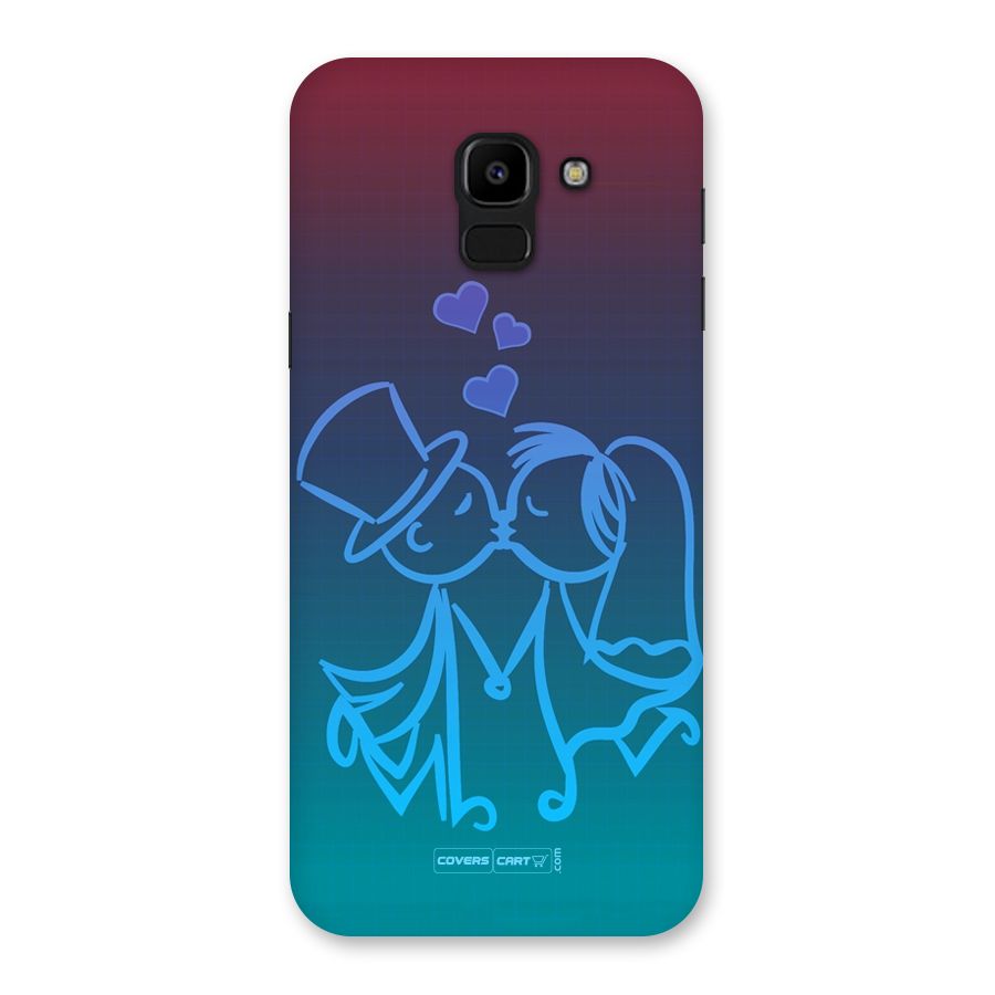 Cute Love Back Case for Galaxy J6