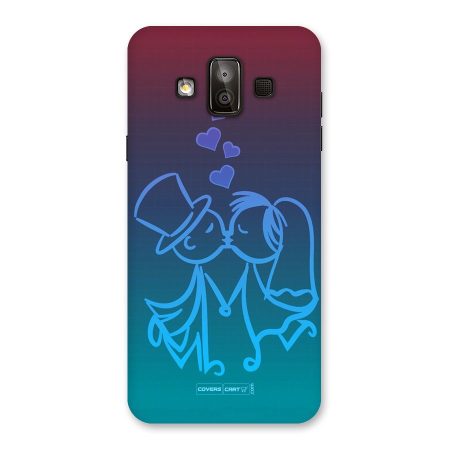 Cute Love Back Case for Galaxy J7 Duo