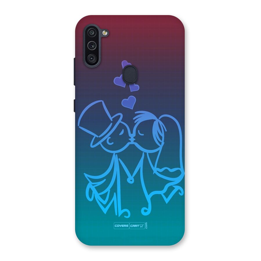 Cute Love Back Case for Galaxy M11
