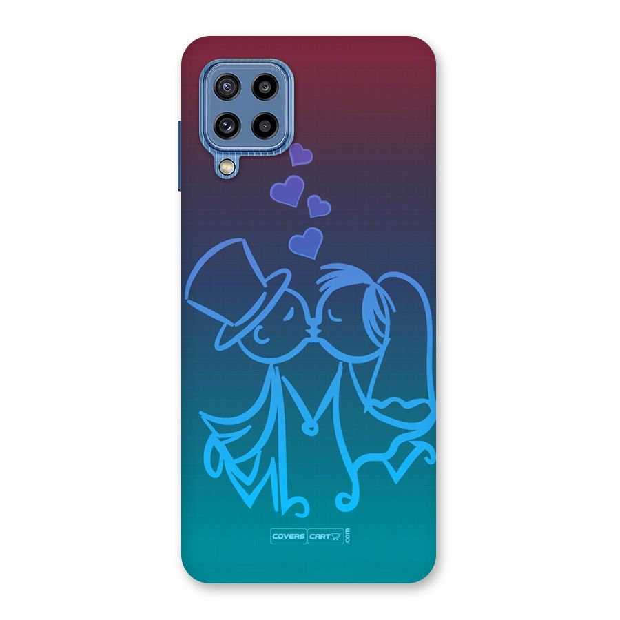Cute Love Back Case for Galaxy M32