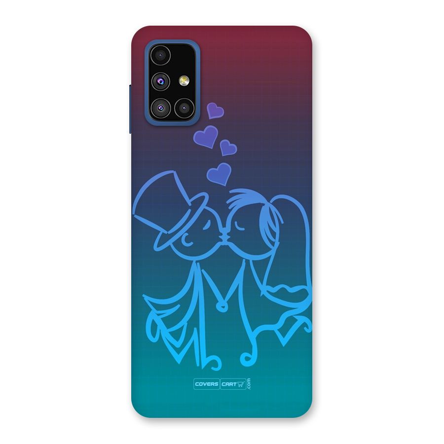Cute Love Back Case for Galaxy M51