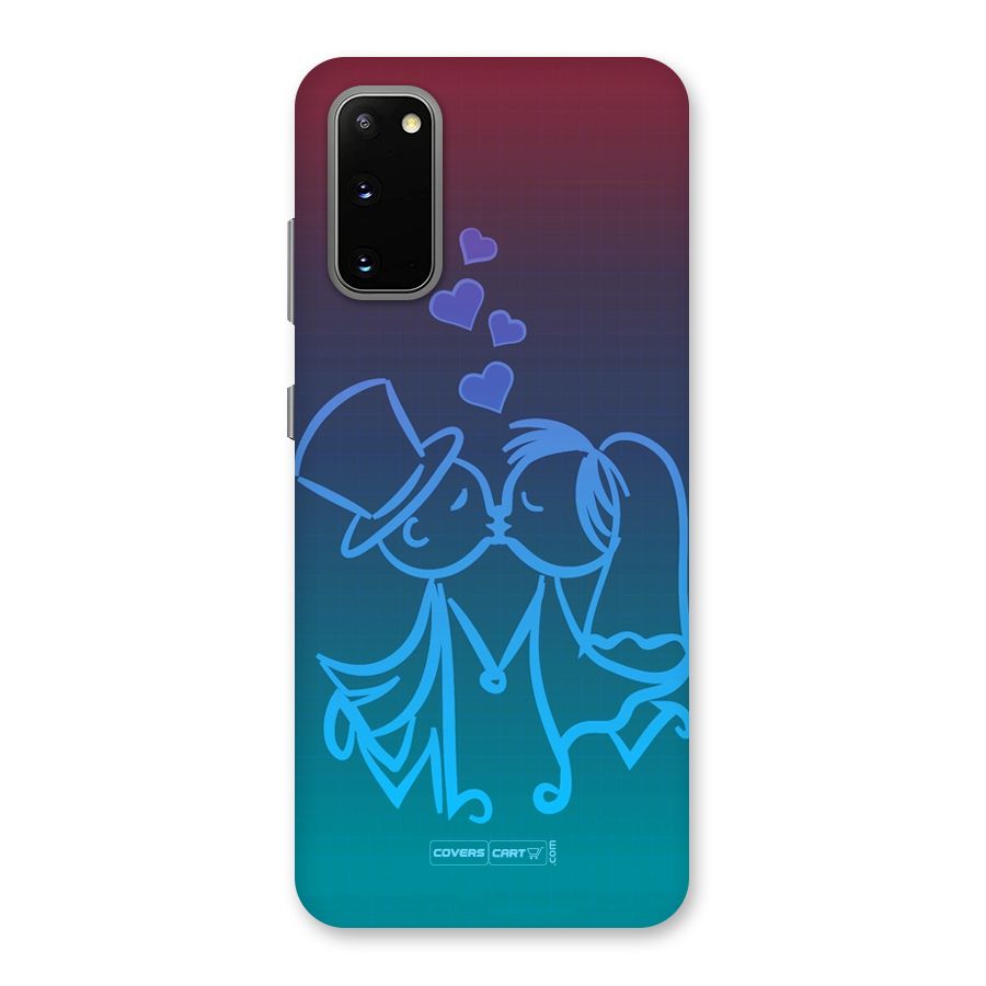 Cute Love Back Case for Galaxy S20