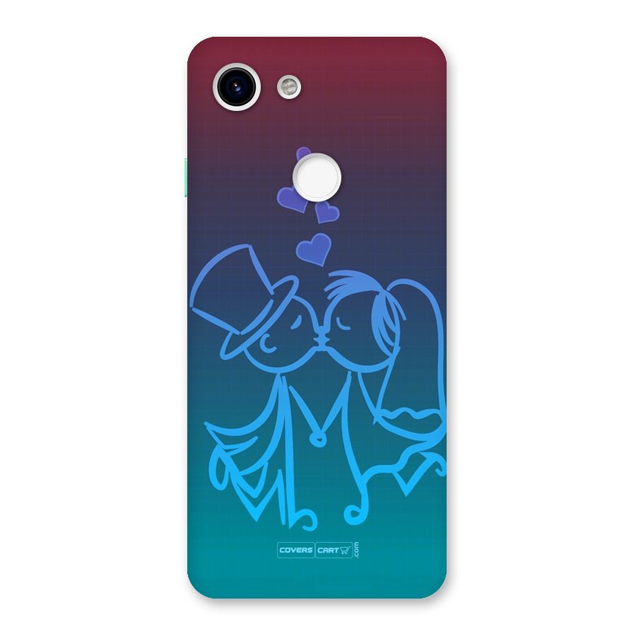 Cute Love Back Case for Google Pixel 3
