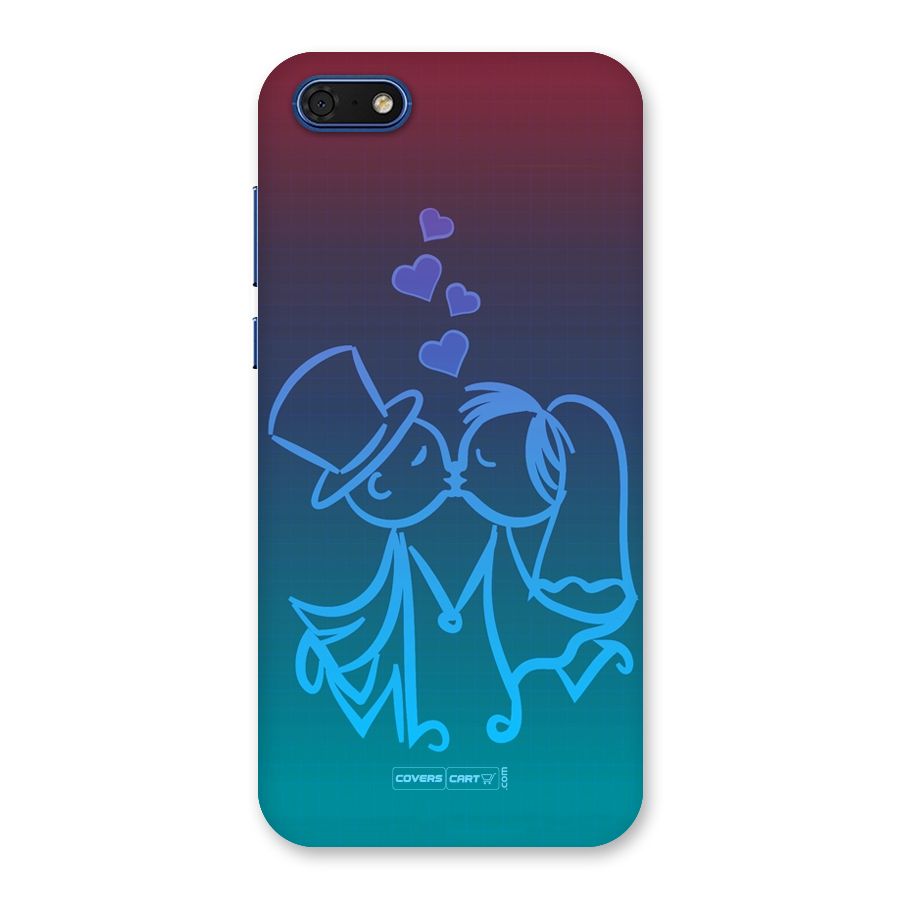 Cute Love Back Case for Honor 7s