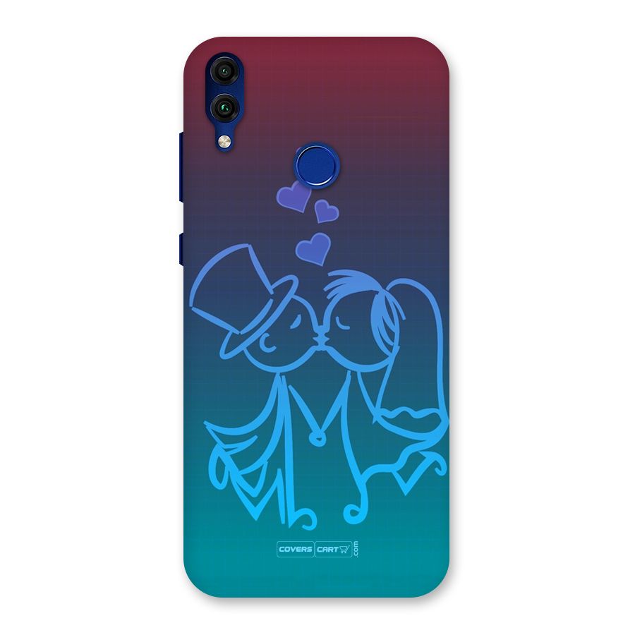 Cute Love Back Case for Honor 8C