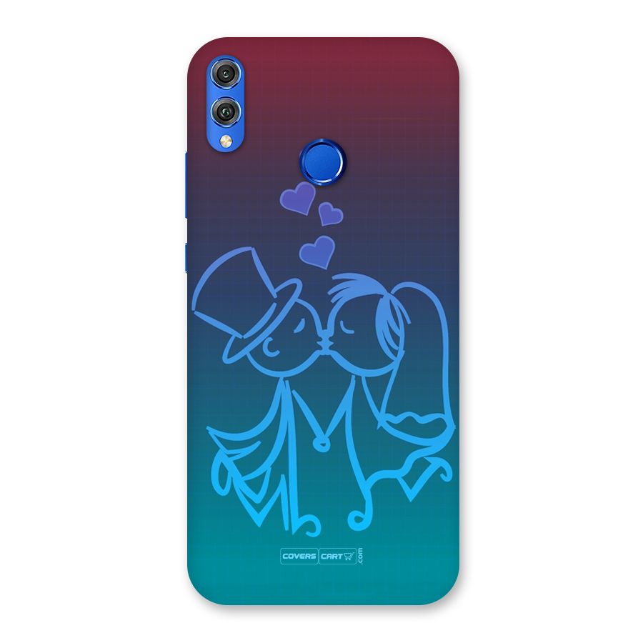 Cute Love Back Case for Honor 8X