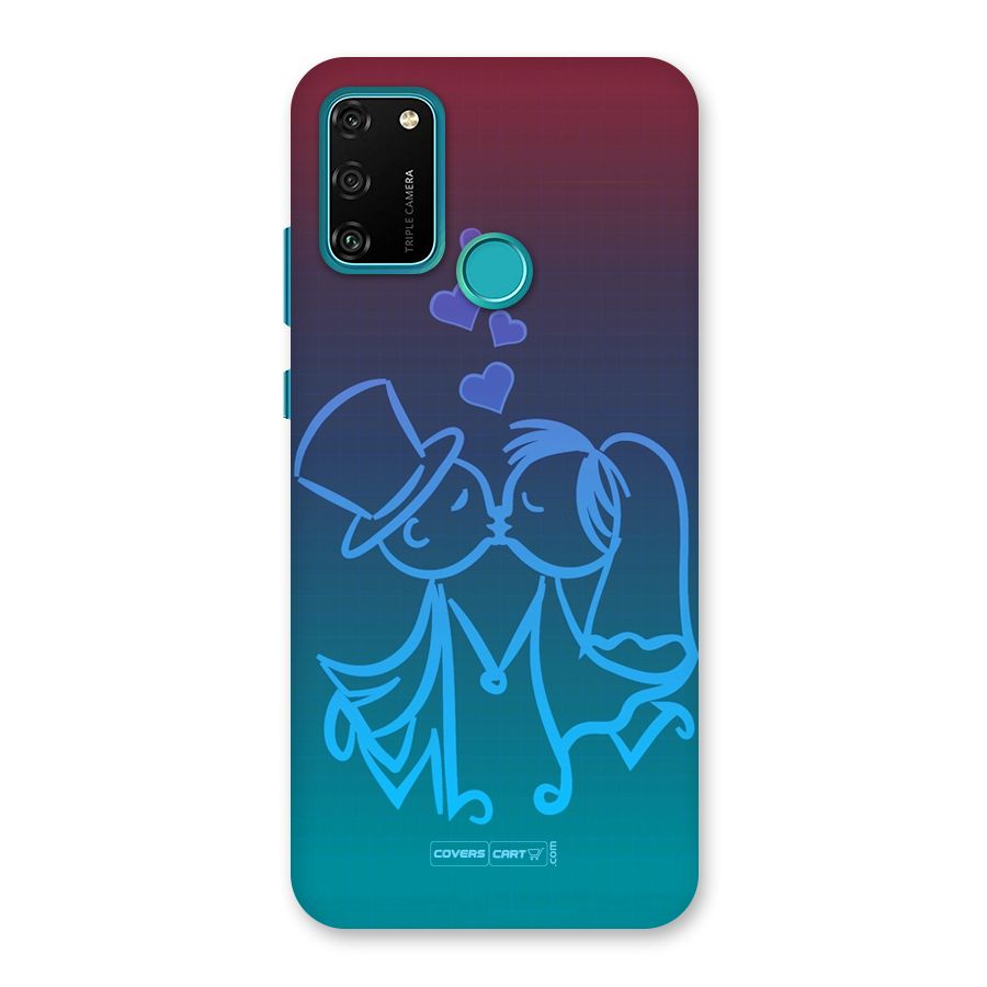 Cute Love Back Case for Honor 9A