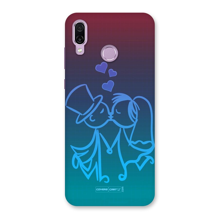 Cute Love Back Case for Honor Play