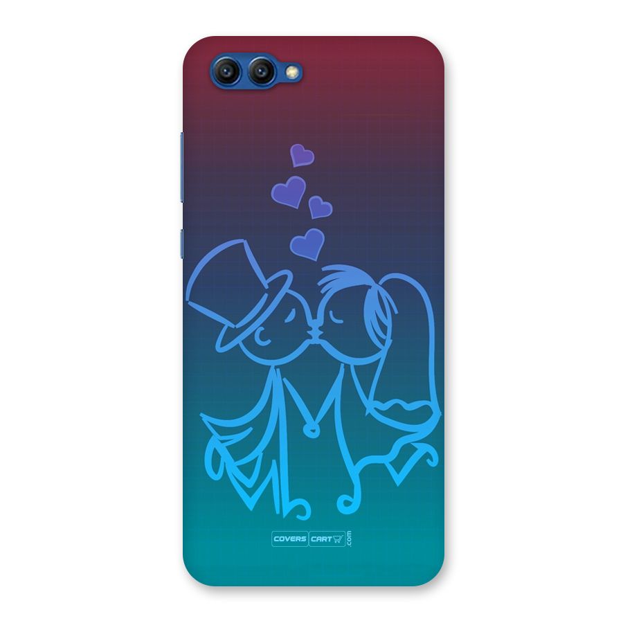Cute Love Back Case for Honor View 10