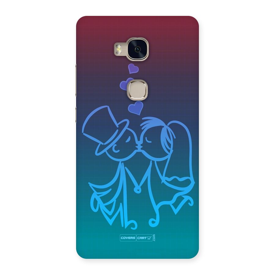 Cute Love Back Case for Huawei Honor 5X