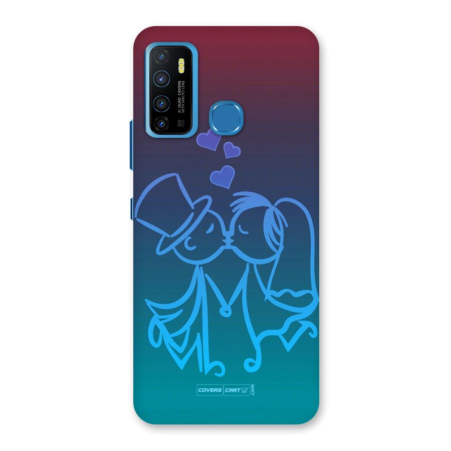 Cute Love Back Case for Infinix Hot 9