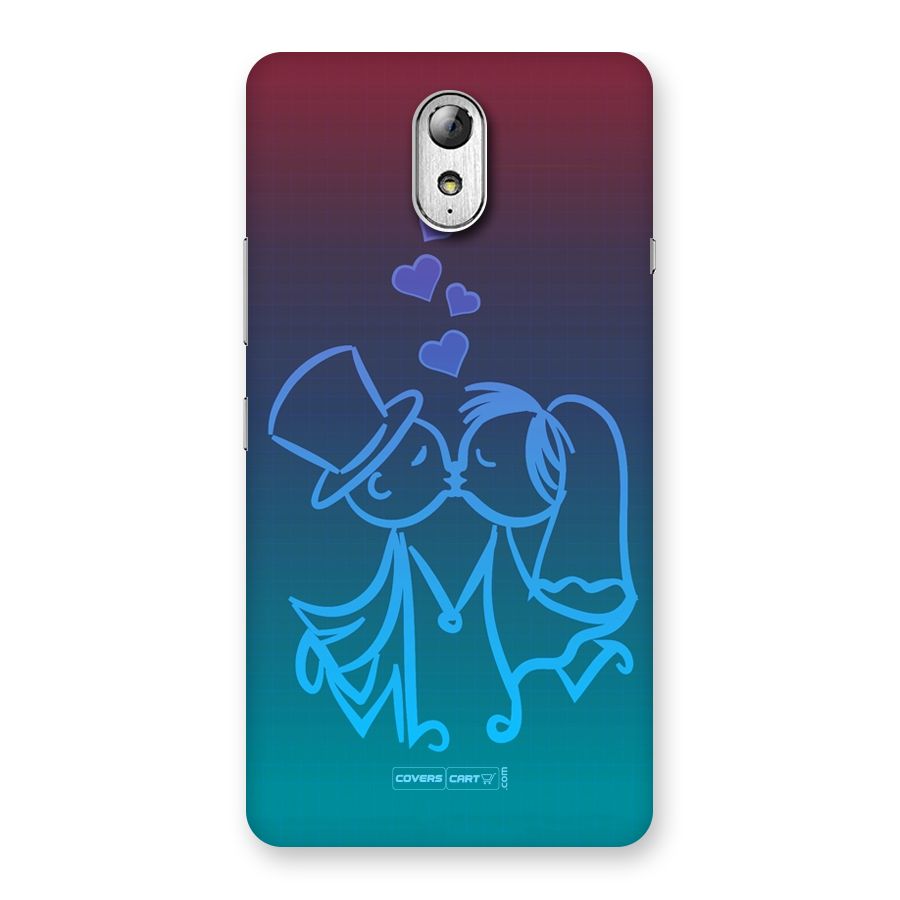 Cute Love Back Case for Lenovo Vibe P1M