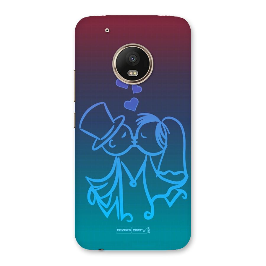 Cute Love Back Case for Moto G5 Plus