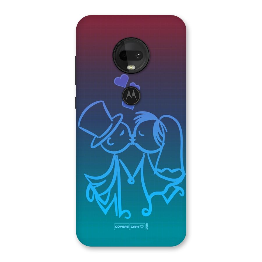 Cute Love Back Case for Moto G7