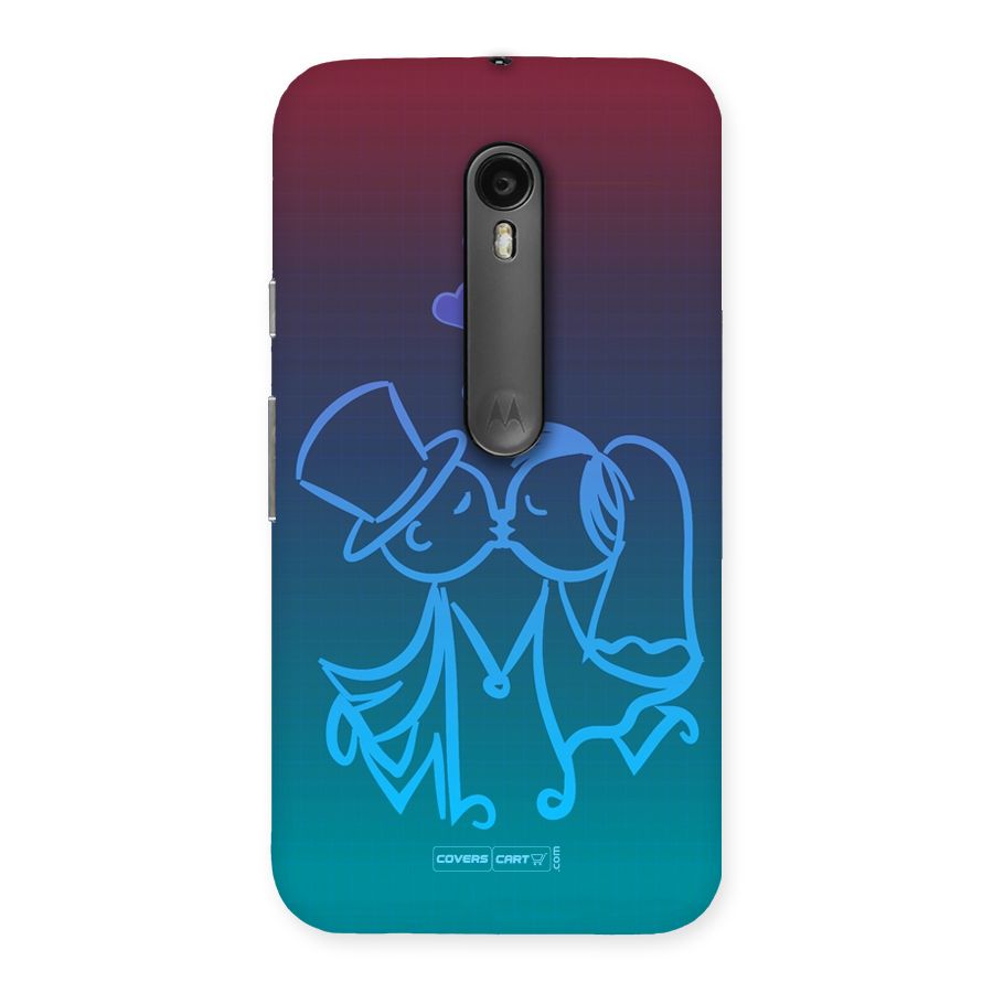 Cute Love Back Case for Moto G Turbo