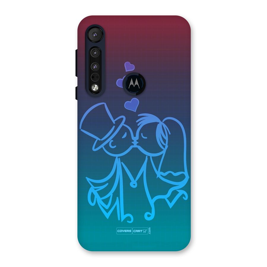 Cute Love Back Case for Motorola One Macro
