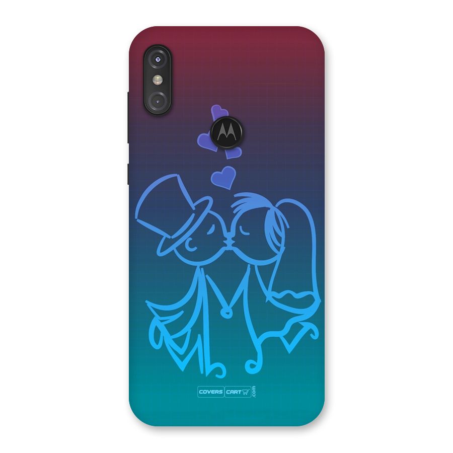 Cute Love Back Case for Motorola One Power