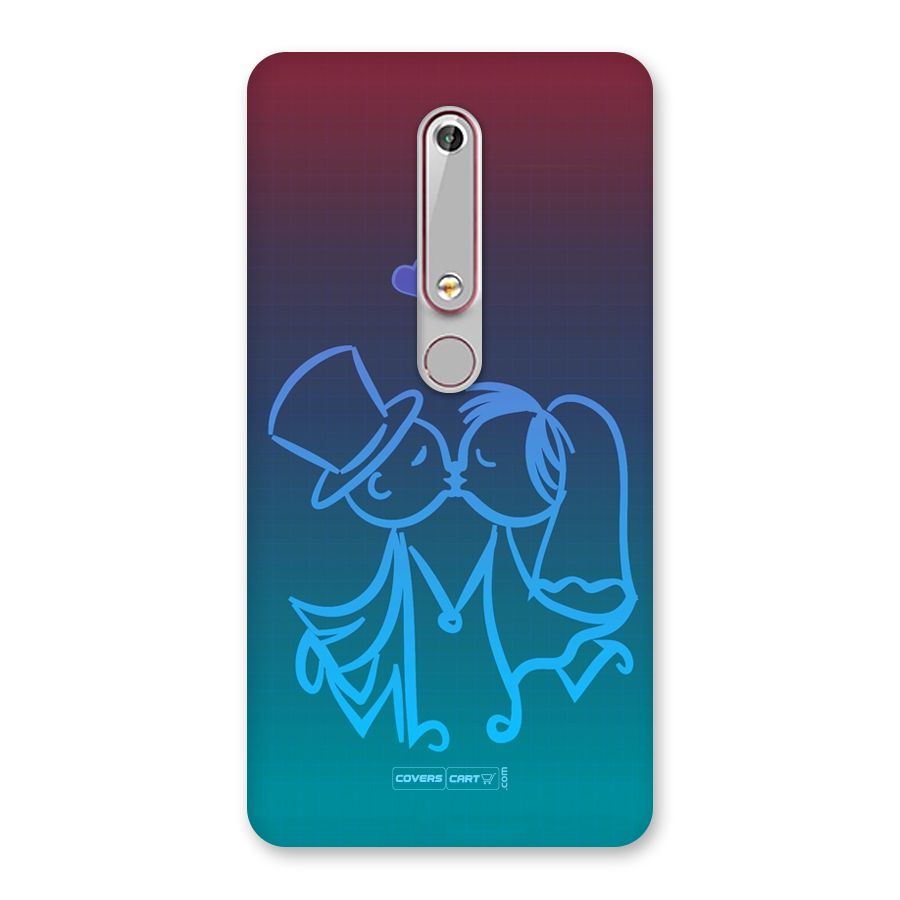 Cute Love Back Case for Nokia 6.1