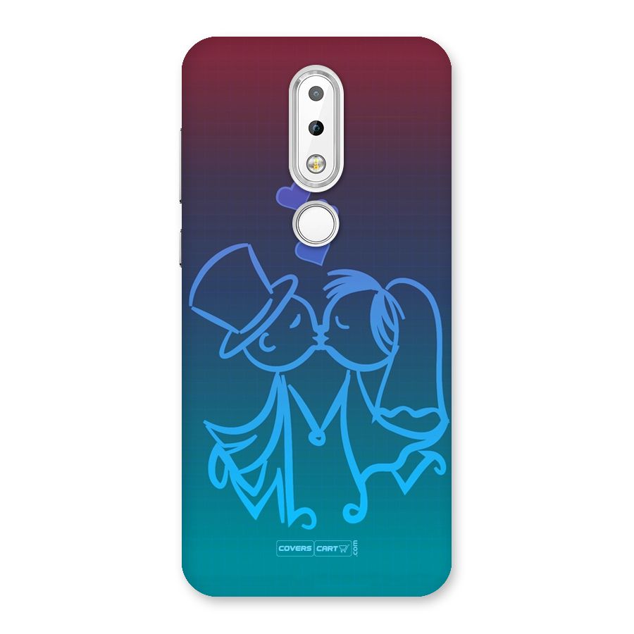 Cute Love Back Case for Nokia 6.1 Plus