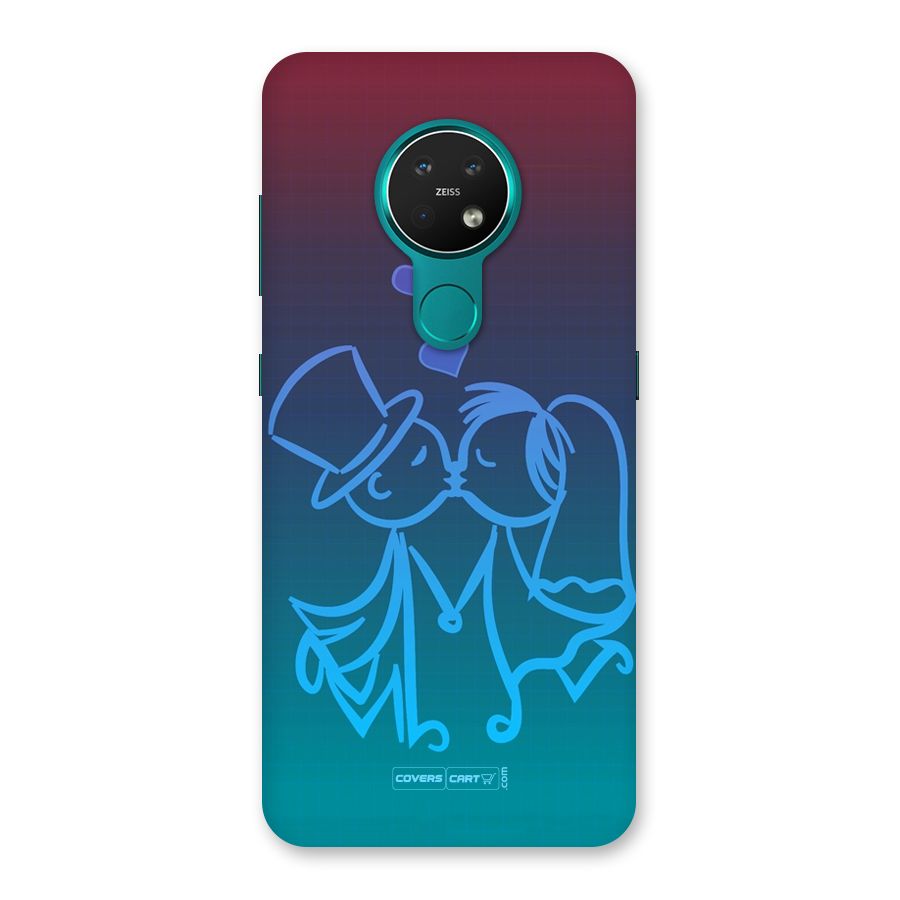 Cute Love Back Case for Nokia 7.2