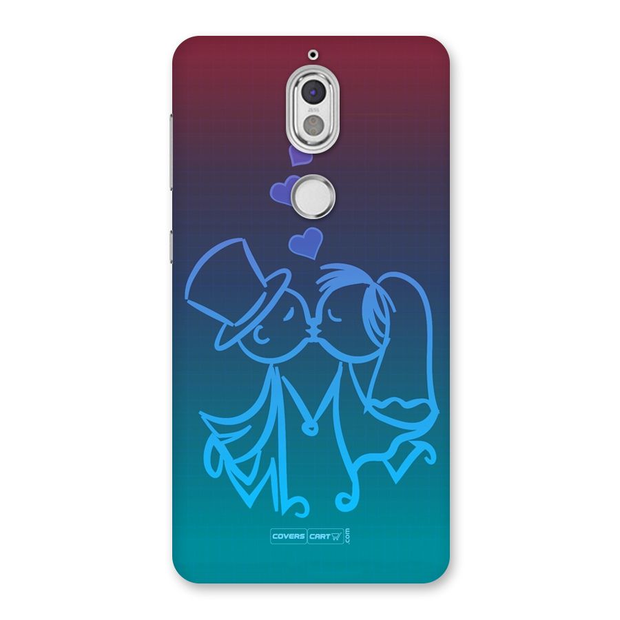 Cute Love Back Case for Nokia 7