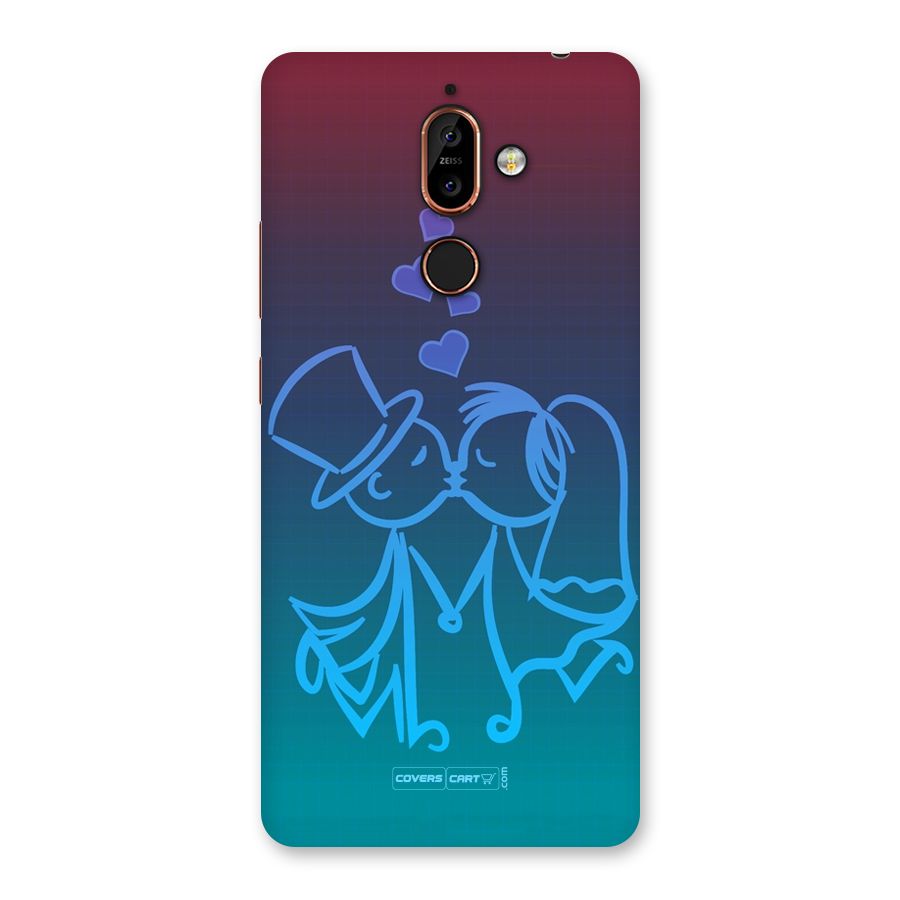Cute Love Back Case for Nokia 7 Plus