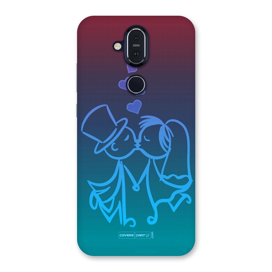 Cute Love Back Case for Nokia 8.1