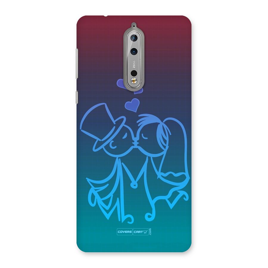 Cute Love Back Case for Nokia 8