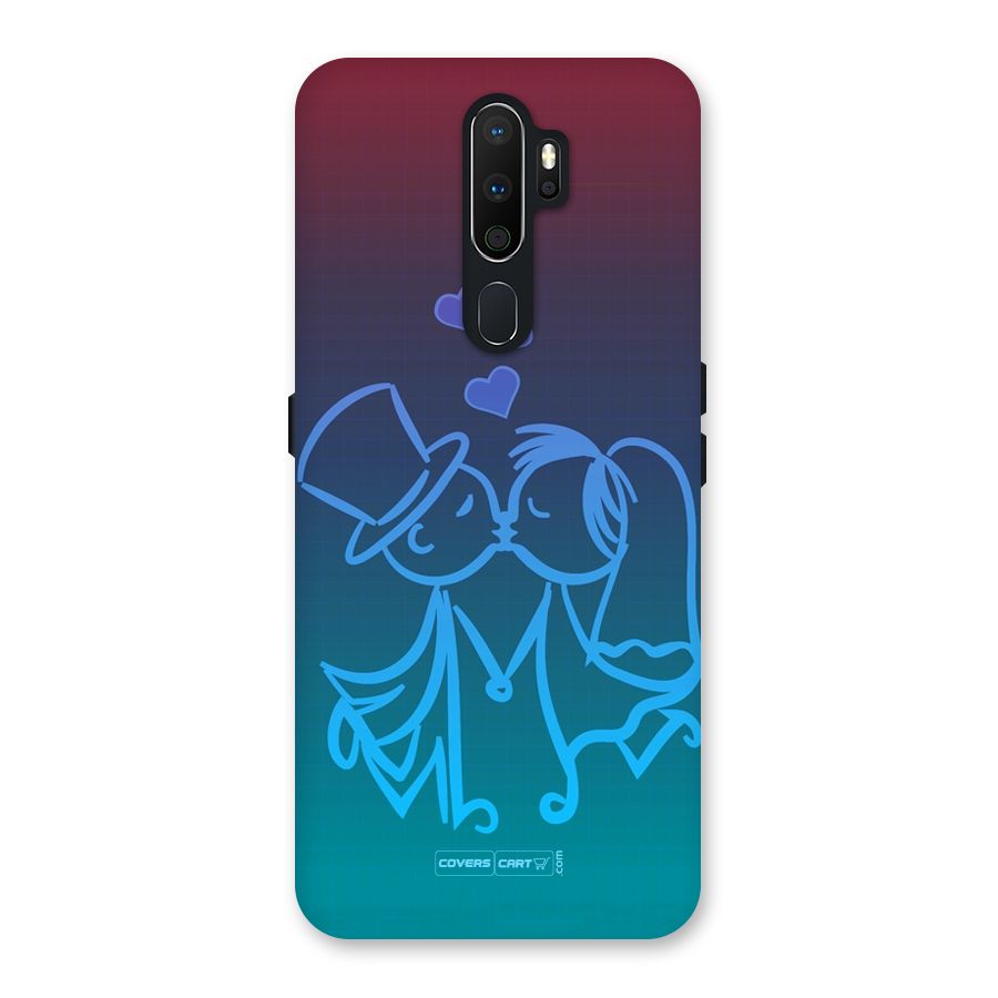 Cute Love Back Case for Oppo A5 (2020)