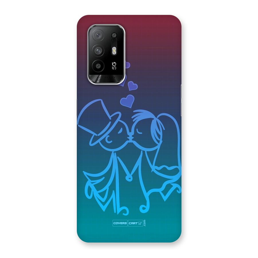 Cute Love Back Case for Oppo F19 Pro Plus 5G