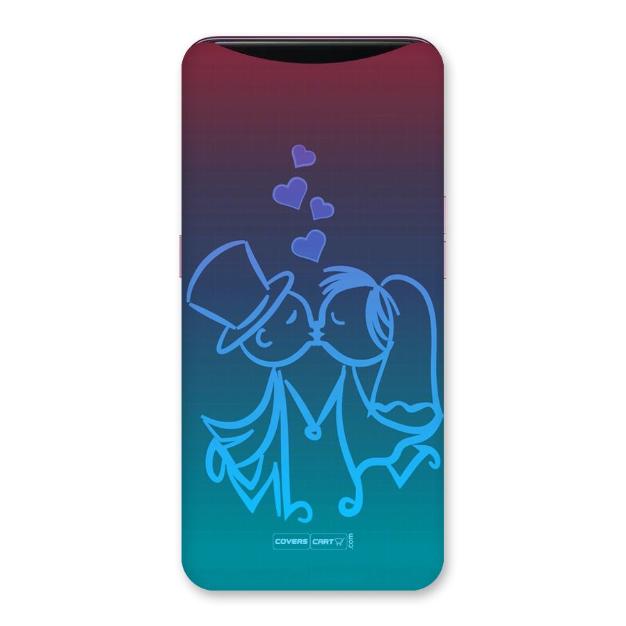 Cute Love Back Case for Oppo Find X