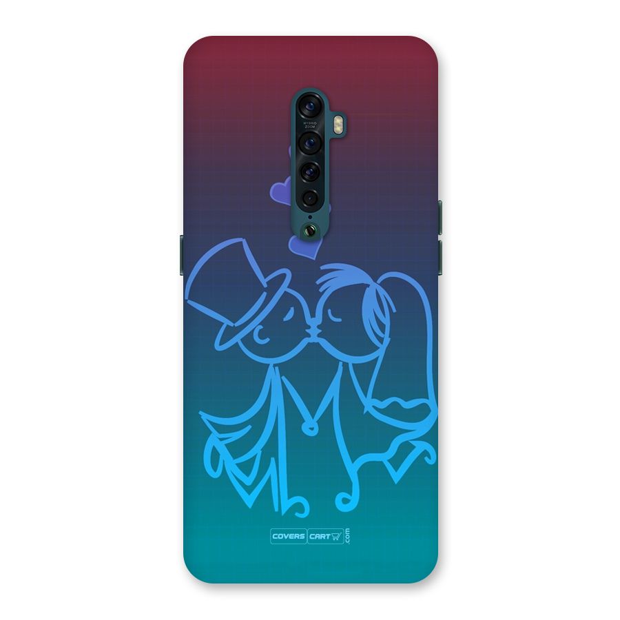 Cute Love Back Case for Oppo Reno2