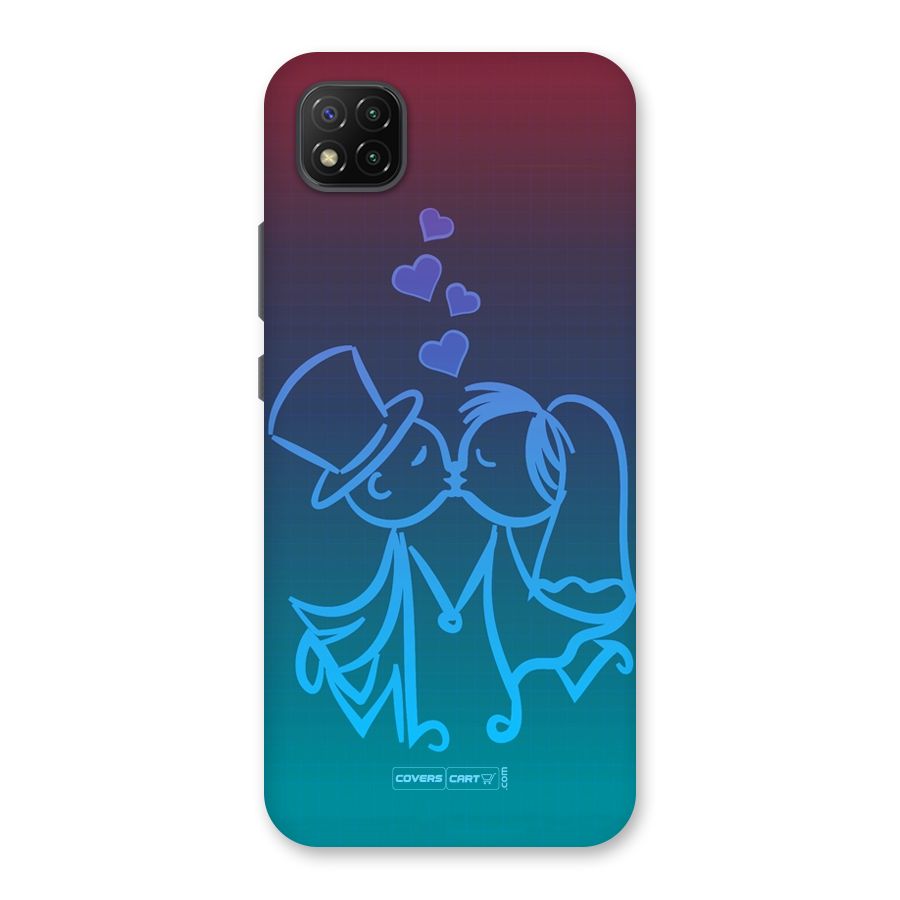 Cute Love Back Case for Poco C3