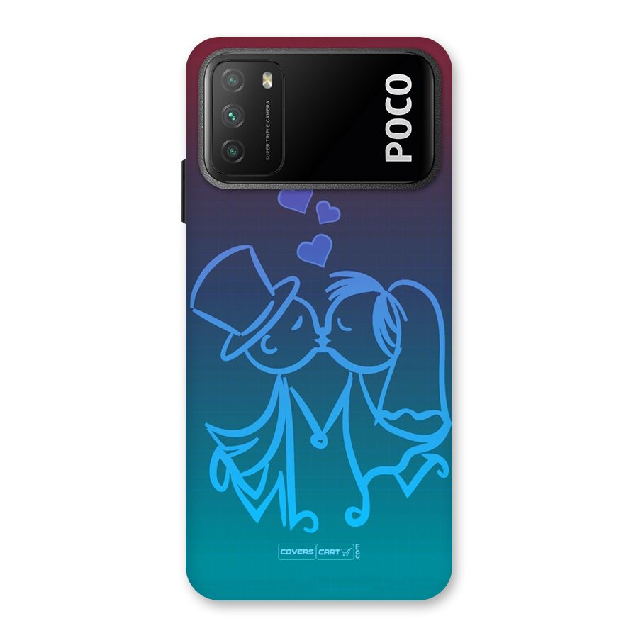 Cute Love Back Case for Poco M3