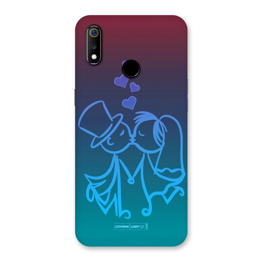 Cute Love Back Case for Realme 3