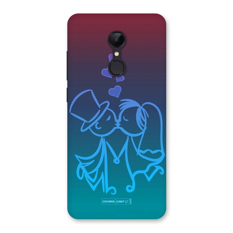 Cute Love Back Case for Redmi 5