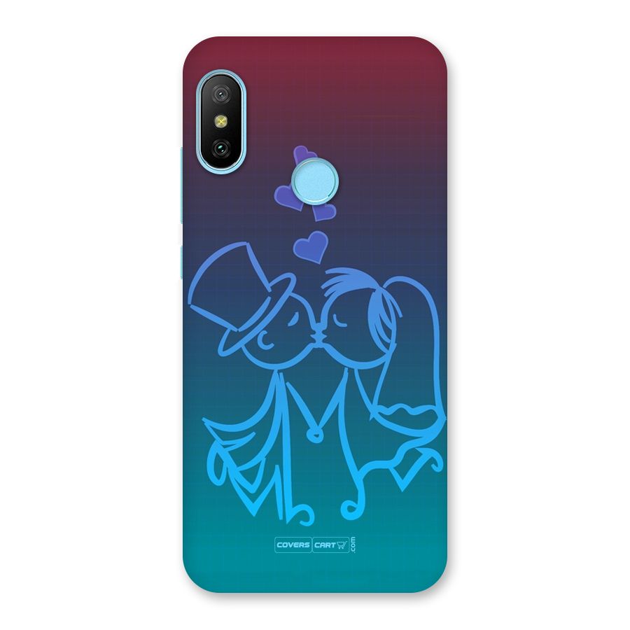 Cute Love Back Case for Redmi 6 Pro