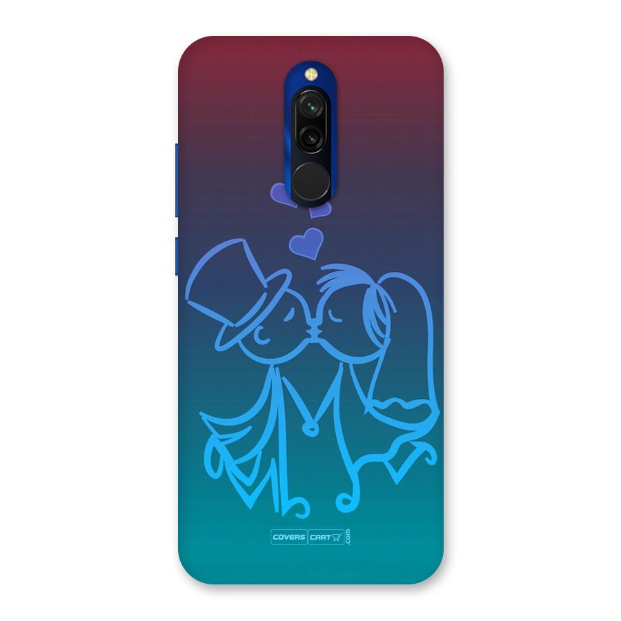 Cute Love Back Case for Redmi 8
