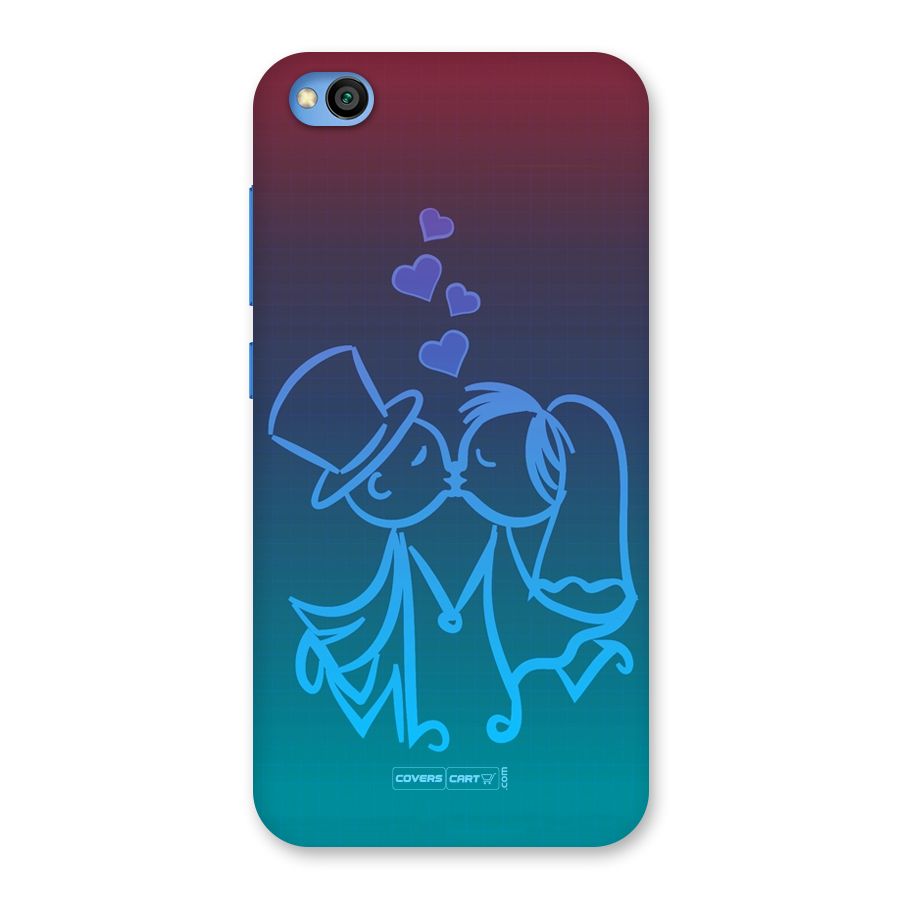 Cute Love Back Case for Redmi Go