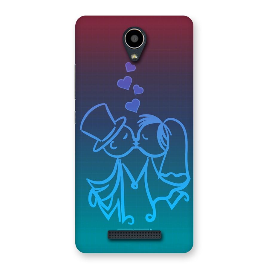 Cute Love Back Case for Redmi Note 2