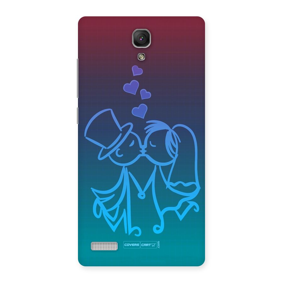 Cute Love Back Case for Redmi Note Prime