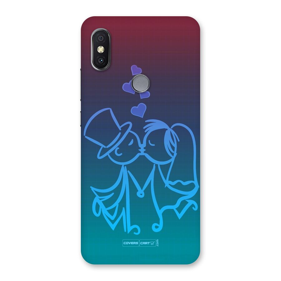 Cute Love Back Case for Redmi Y2