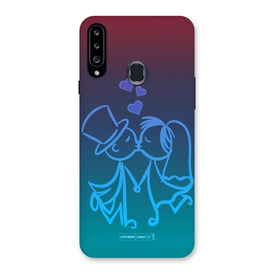 Cute Love Back Case for Samsung Galaxy A20s