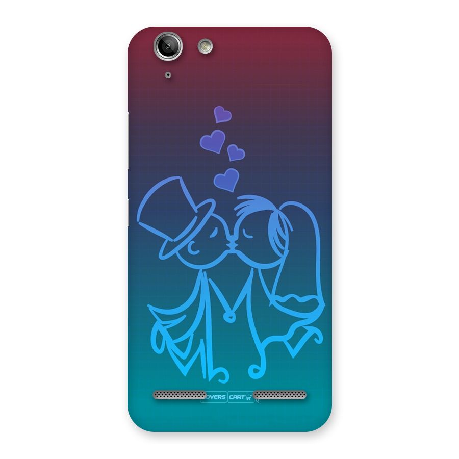 Cute Love Back Case for Vibe K5