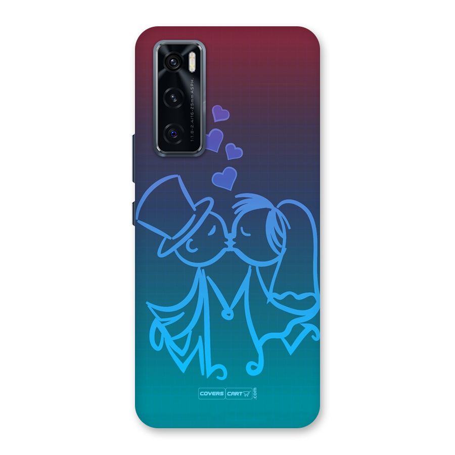 Cute Love Back Case for Vivo V20 SE